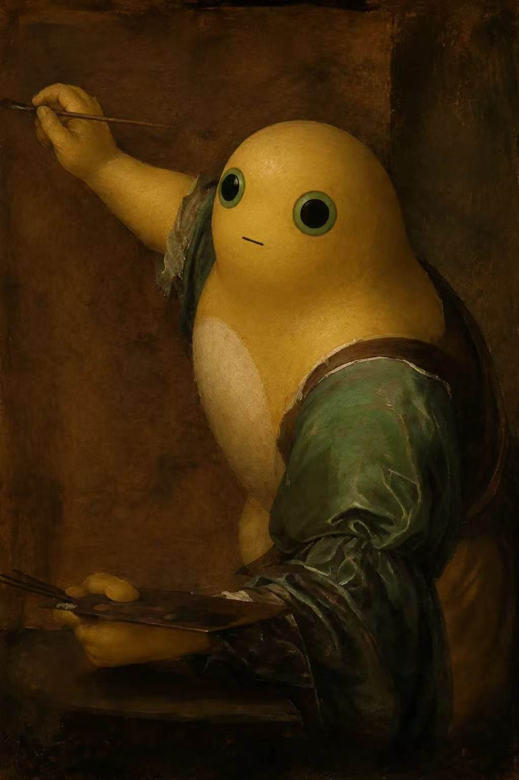 自画像·奶蛙版